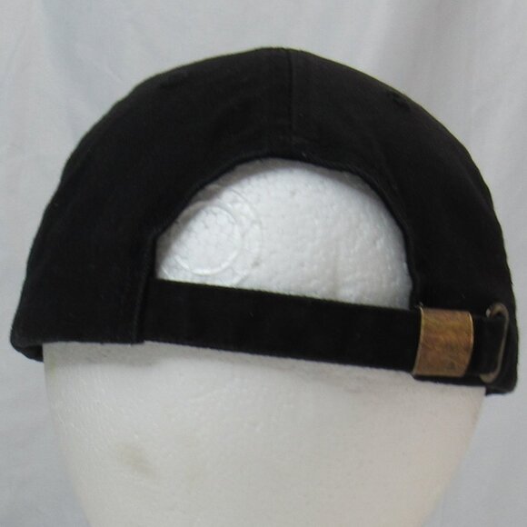 New York Black Unisex Cotton Polo Style Cap Baseball Hat Adjustable By Elidan - Picture 6 of 8